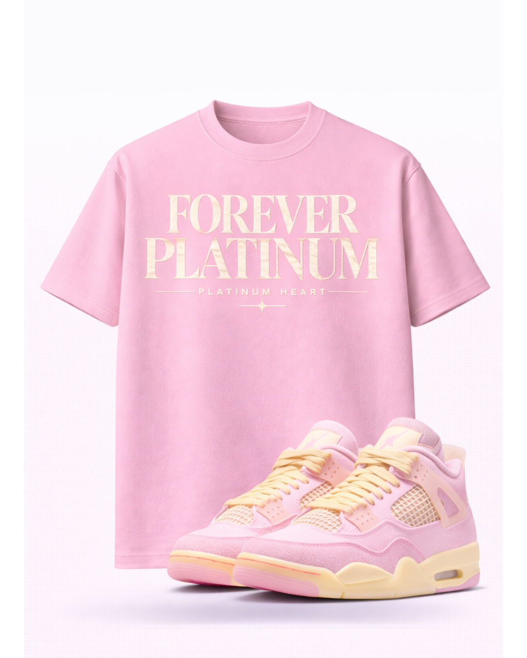 Forever Tee Rose Cream