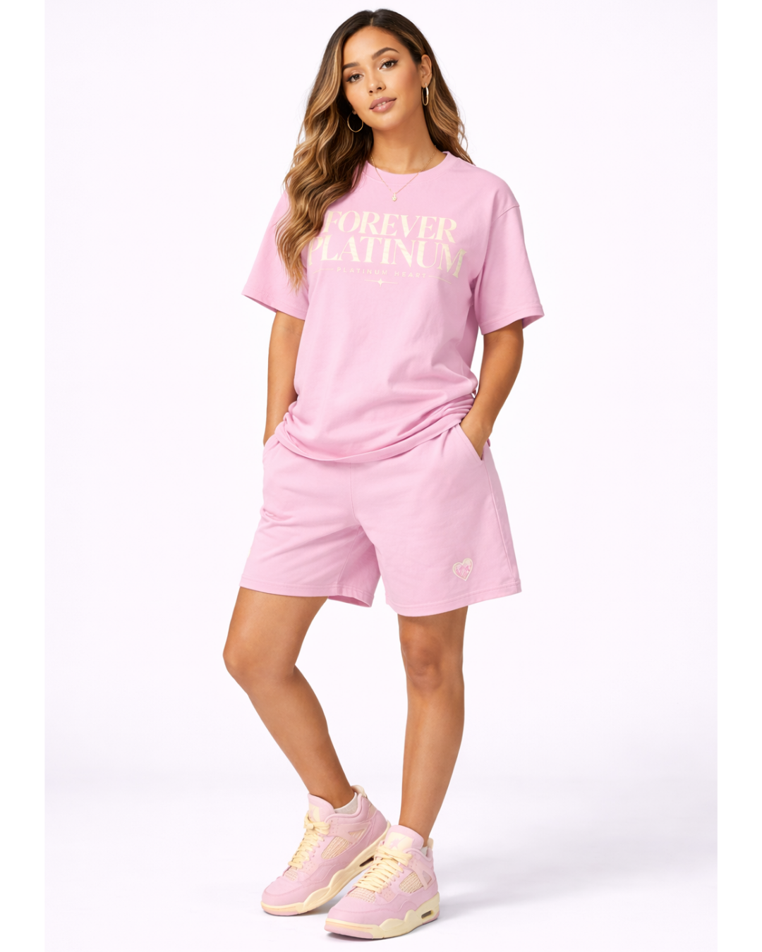 Forever Tee Rose Cream