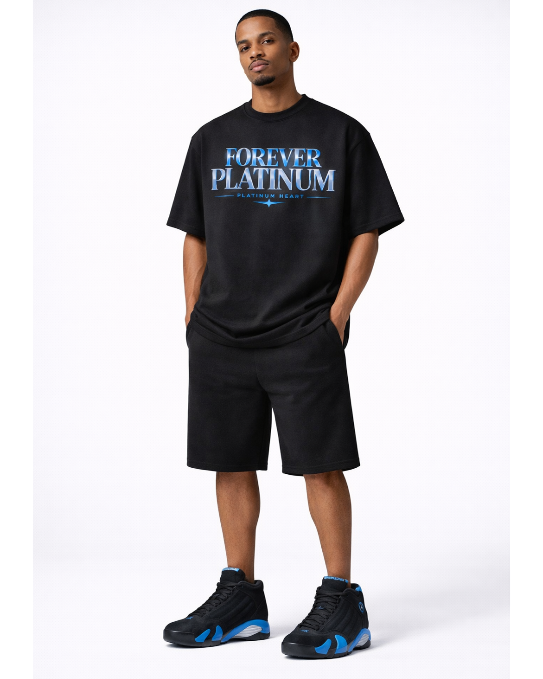 Forever Tee Ice Blue