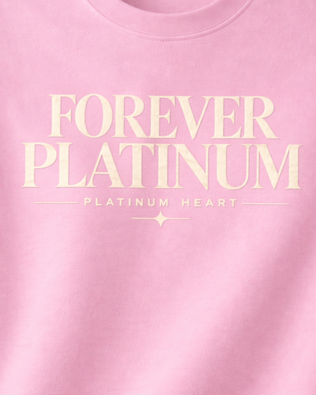 Forever Tee Rose Cream