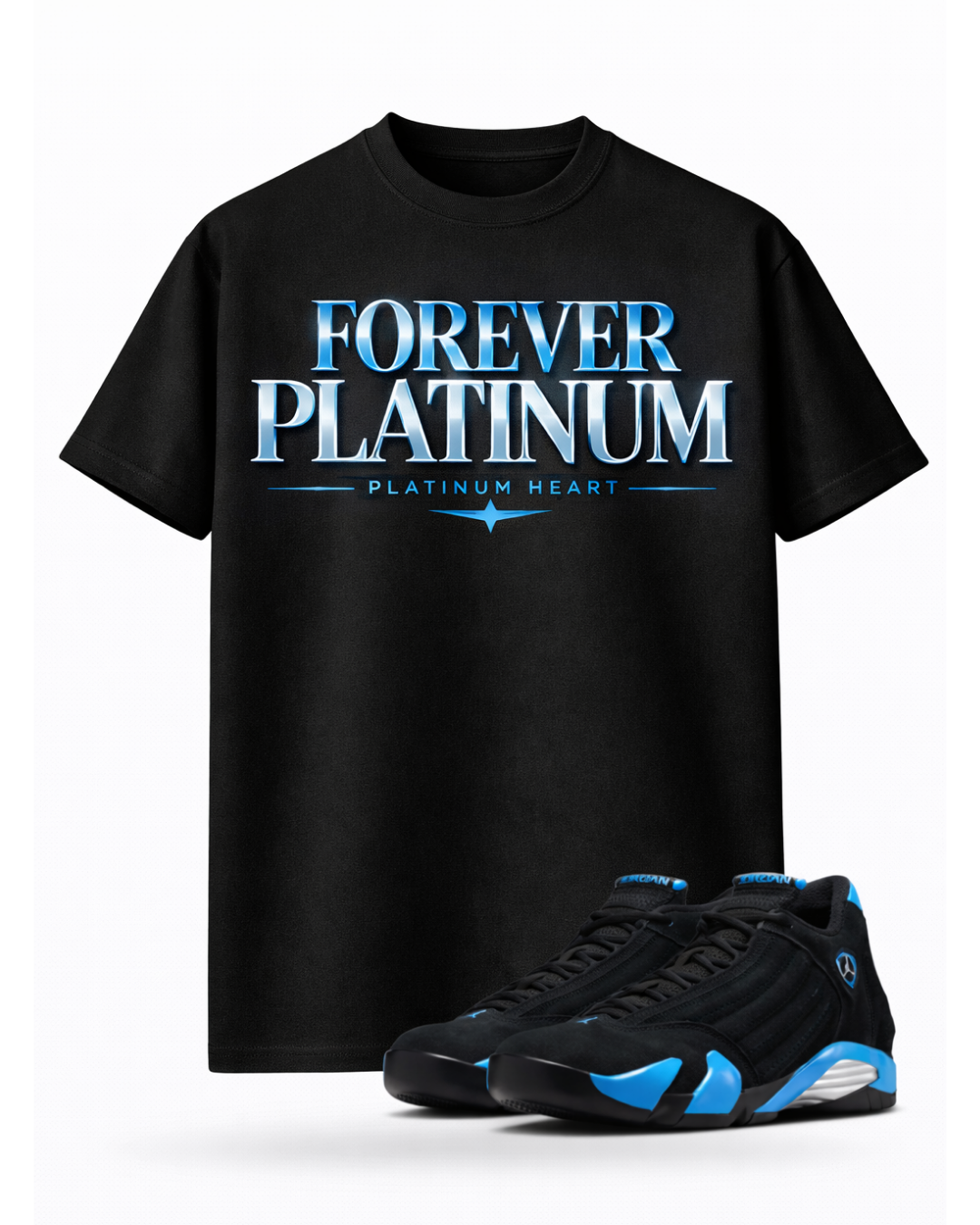 Forever Tee Ice Blue