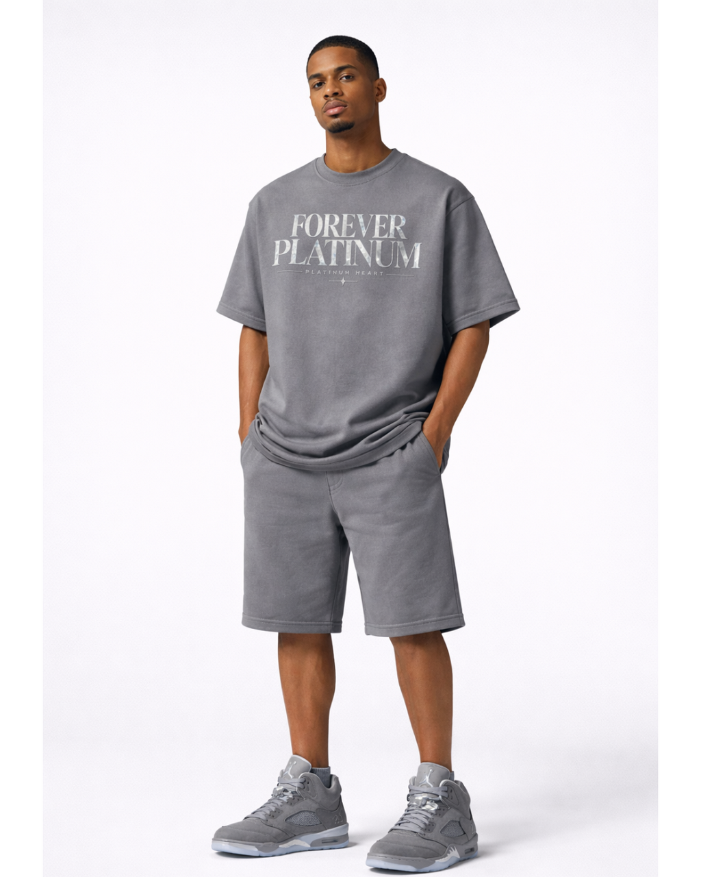 Forever Tee Stealth Grey