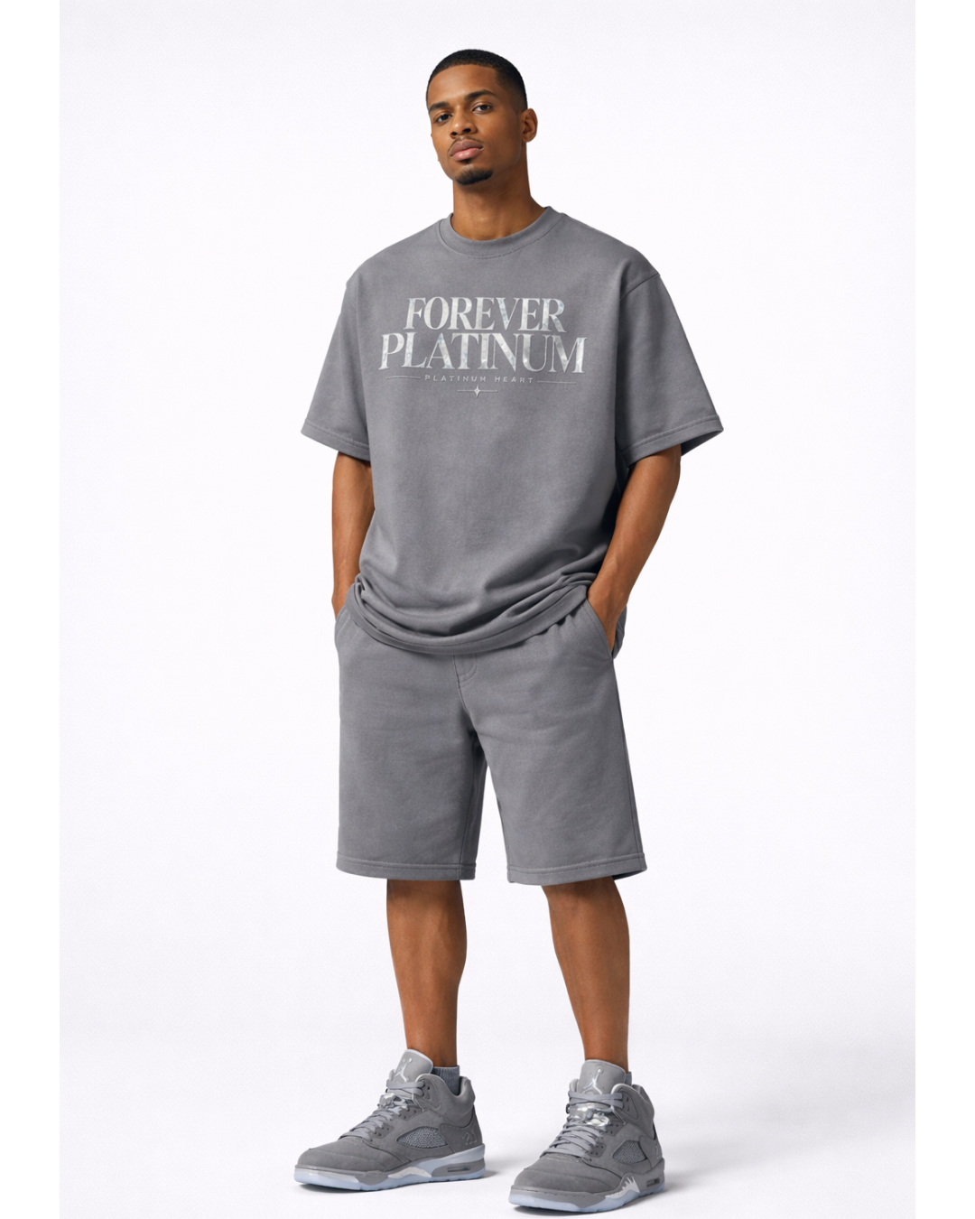 Forever Tee Stealth Grey